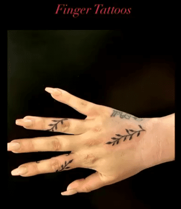 Finger Tattoos